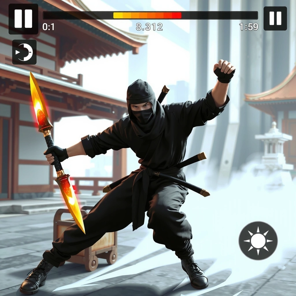 Ninja Strike action game