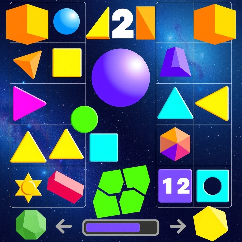 Puzzle Galaxy brain training game